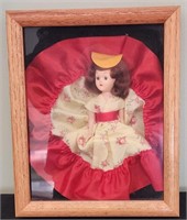Vintage Framed Nancy Ann Story Book Doll