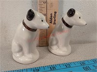 RCA Victor Dog ceramic salt and pepper shaker set