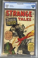 CBCS 2.0 Strange Tales #101 1962 Key Marvel Comic