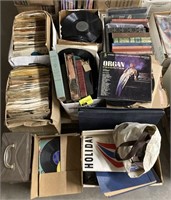 Pallet lot of assorted records