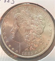 1885 Morgan Dollar MS64