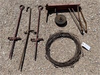 Check Row Planter Wire & Stakes, Wood Attachment