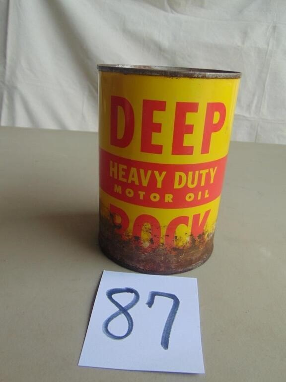 Deep Rock Motor Oil Can