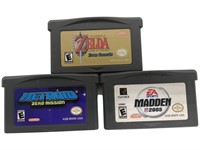 GAME BOY ADVANCE GAMES - LOT OF 3