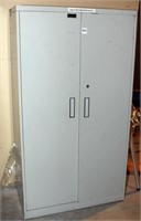 Steelcase 2 door utility cabinet