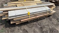 PALLET OF VARIOUS LENGTHS AND DIMENTIONAL LUMBER