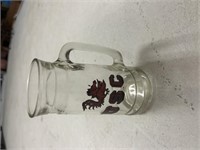 USC glass mug