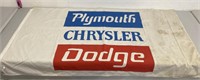 Plymouth Chrysler Dodge Banner 60"x35”