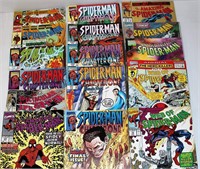 16 Spiderman Marvel Comic Books