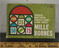 Vintage Mille Bornes card game