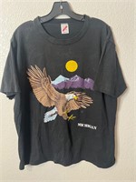 Vintage Michigan Bald Eagle Souvenir Shirt