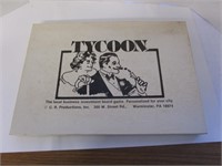Vintage Tycoon Game featuring Vinton Virginia