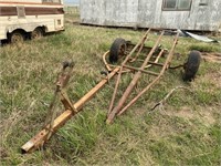 BOAT TRAILER FRAME + SINGLE AXLE TRAILER FRAME