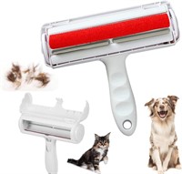 Pet Hair Remover Roller Dog & Cat Fur Remover  Red