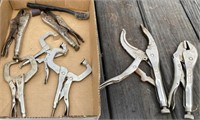 Locking Pliers, Many Vise Grips