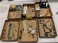 LARGE GROUP OF COSTUME JEWELRY