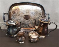 Gorham Silverplate Tea/Coffee Set