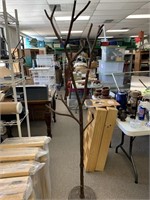 6 FT METAL TREE STYLE COAT RACK