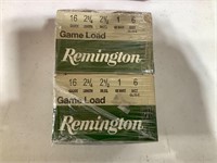 2 Boxes of Remington 16 GA. 6 Shot Shells