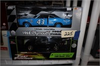 Die Cast Cars '68 Plymouth & '95 Civic
