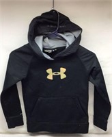 F10) YOUTH XSMALL UNDER ARMOUR HOODIE