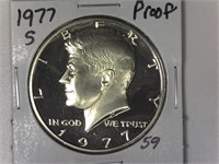 1977-S Proof Kennedy Half Dollar