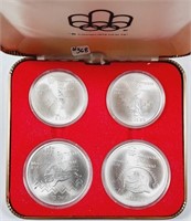 1975  Montreal Olympics Series IV  4-coin set  Unc