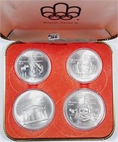 1974  Montreal Olympics Series II  4-coin set  Unc