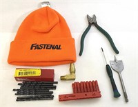 Drill Bits, Pliers, Sticking Hat, & More