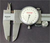 Peacock Brand 6" Dial Caliper with Case