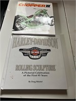 ART OF THE CHOPPER II & HARLEY DAVIDSON 95TH BOOK