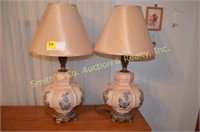 Matching Pair of Table Lamps