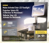 Koda Motion Activated Solar Led Floodlight (open