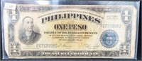 SERIES 66 PHILIPPINES "VICTORY" ONE PESO NOTE
