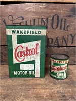 Wakefield Castrol Imperial Gallon & 1LB Grease Tin