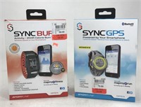 Pair of Bluetooth fitness watches