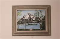 Mountain Landscape Original Painting