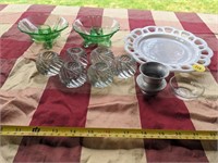 Collection of candlestick holders (Back Porch)