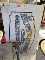 LARGE ANTIQUES COLLECTIBLES & MORE SIGN