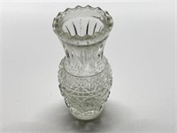 Small Glass Vase 4"T