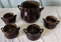 Brown Stoneware
