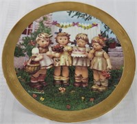 HUMMEL COLLECTOR PLATE*WE WISH YOU THE BEST