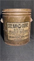 Cream Dove Brand Peanut Butter Tin