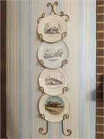 Local Collectible Plates & Rack