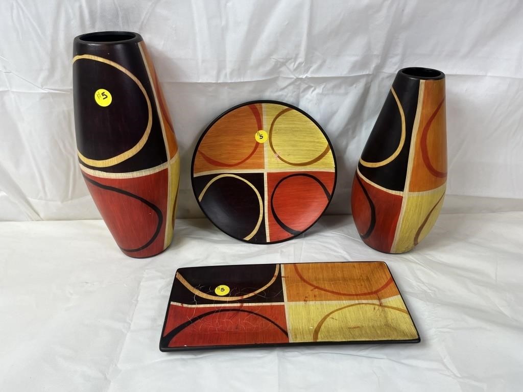 Decorative Vases + Plates