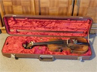 P729- Vintage Hopf Violin In Case