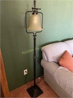 Floor Lamp and Pair of Matching Table Lamps