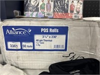 Alliance POS rolls 3  1/8inx230ft