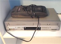 VCR/DVD Player w / Re Wnder