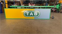 TAB DOUBLE SIDED STORE FRONT LIGHT BOX